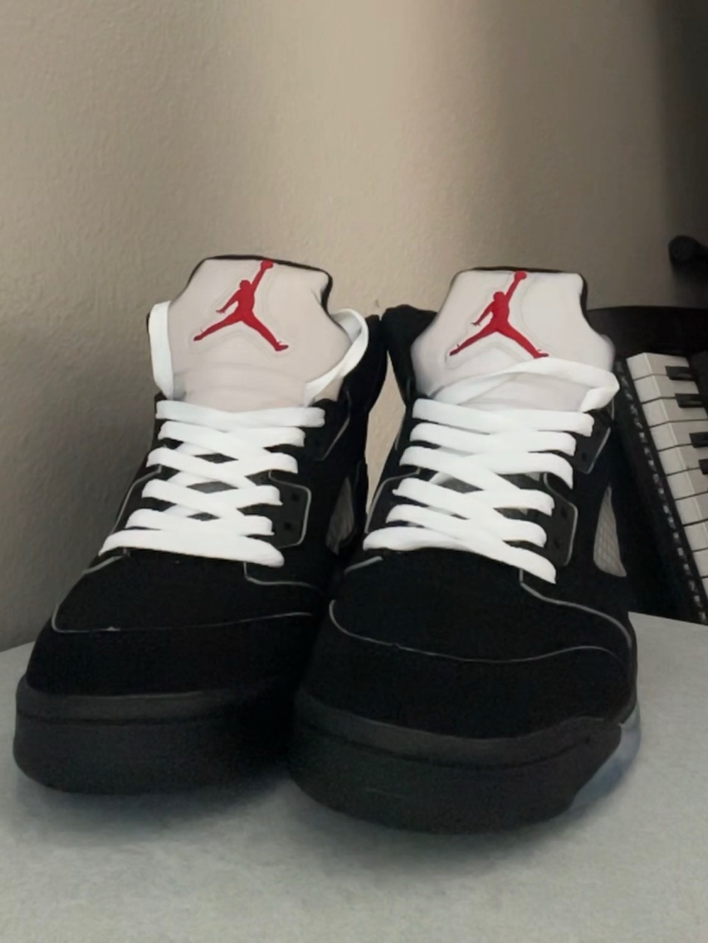 Jordan Men’s Sneakers - Black/White/Red